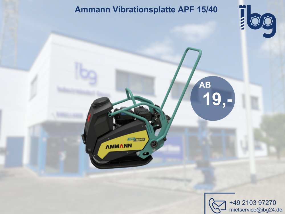 Ammann APF15/40 Rüttelplatte
        