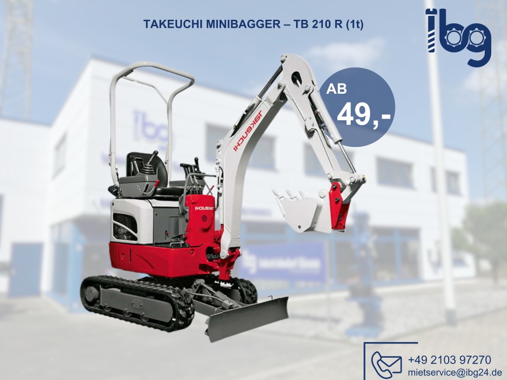 TAKEUCHI TB 210 R Minibagger