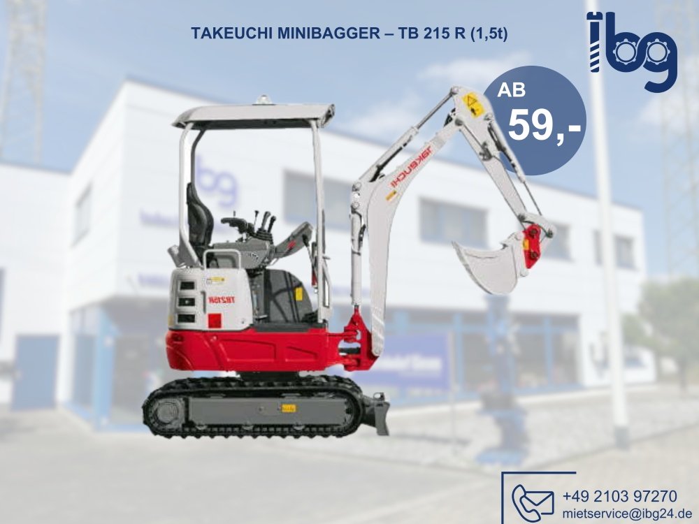 TAKEUCHI TB 215 R Minibagger