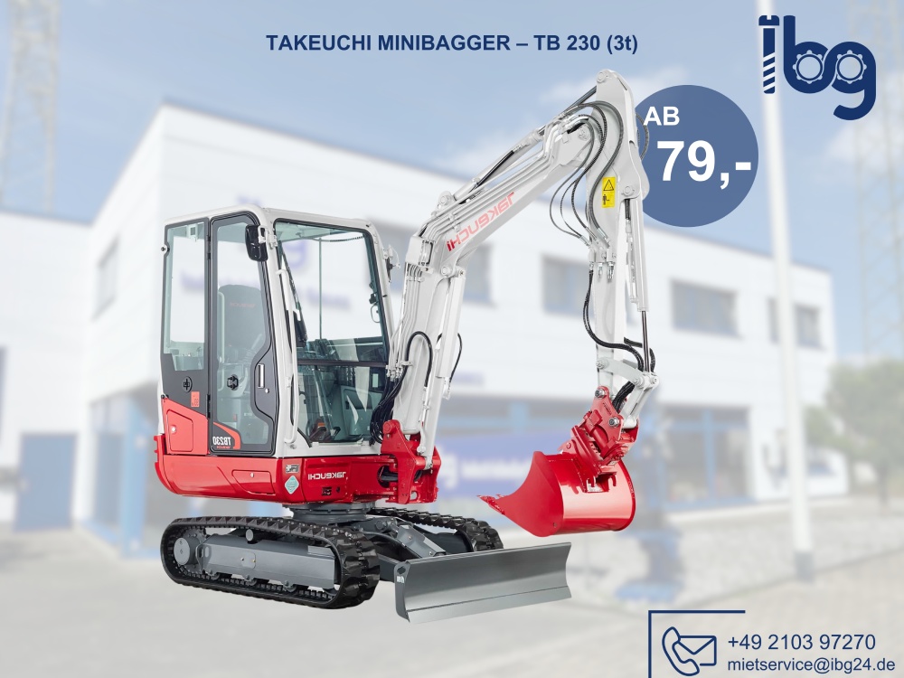 TAKEUCHI TB 230 Minibagger