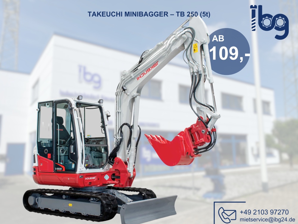 TAKEUCHI TB 250 Minibagger