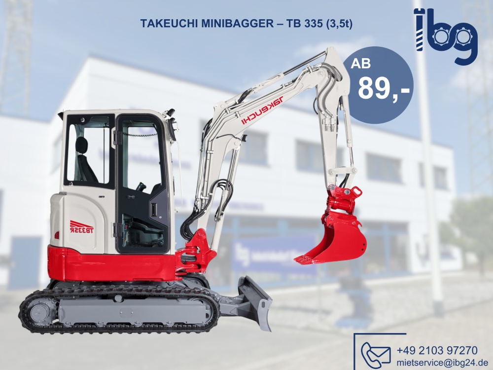 TAKEUCHI TB 335 Minibagger