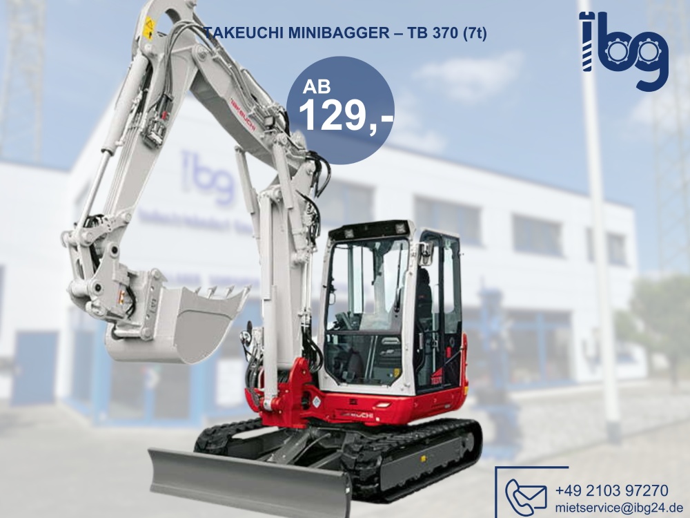 TAKEUCHI TB 370CV Minibagger